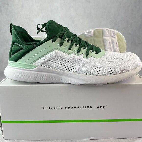 APL TechLoom Tracer Mens Sneakers Size 7 Green Low Top Training Active Shoes - Picture 1 of 12
